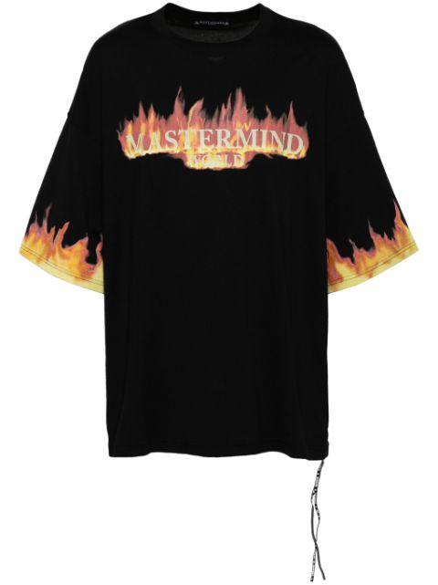 logo-print T-shirt by MASTERMIND