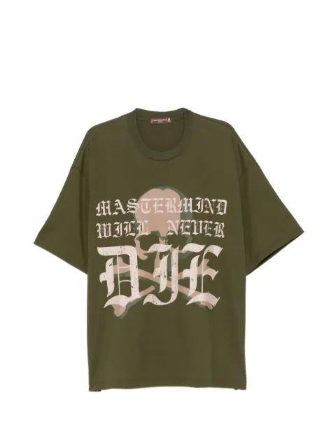 logo-print T-shirt by MASTERMIND