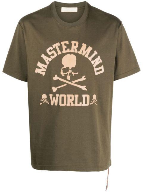 logo-print T-shirt by MASTERMIND