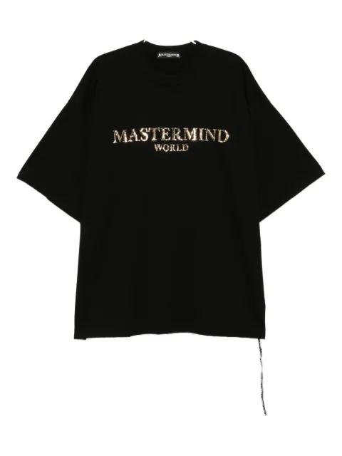 logo-print T-shirt by MASTERMIND