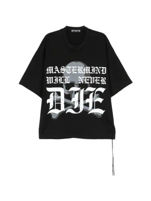 logo-print T-shirt by MASTERMIND