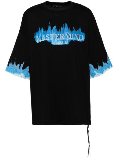 logo-print T-shirt by MASTERMIND
