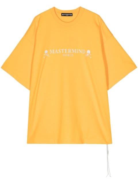 logo-print cotton T-shirt by MASTERMIND