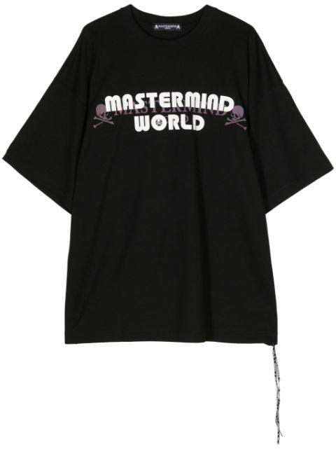 logo-print cotton T-shirt by MASTERMIND
