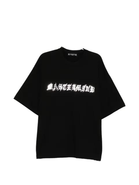 logo-print crew neck T-shirt by MASTERMIND