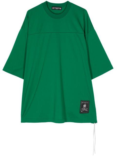 logo-print crew-neck T-shirt by MASTERMIND