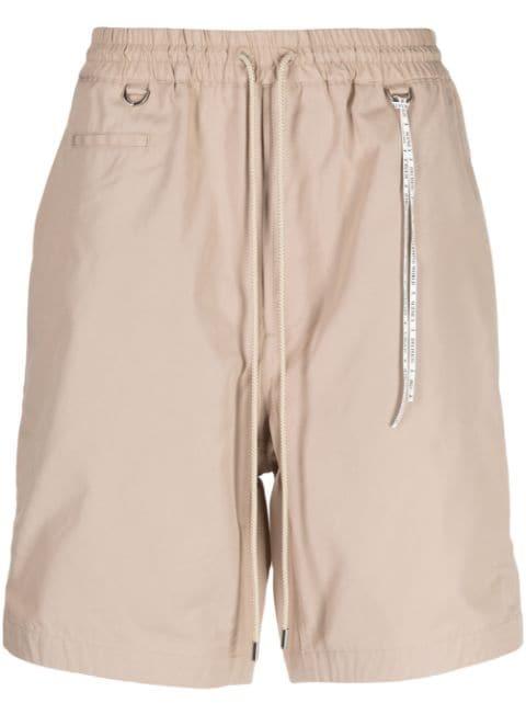 logo-print drawstring shorts by MASTERMIND
