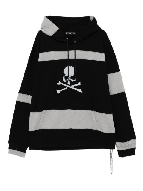 logo-print hoodie by MASTERMIND