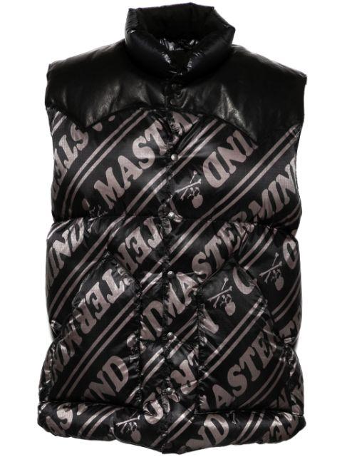 logo-print jacket by MASTERMIND