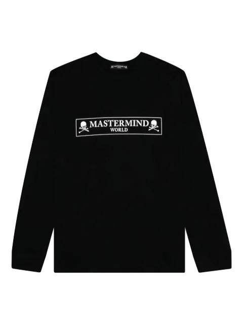 logo-print long-sleeve T-shirt by MASTERMIND