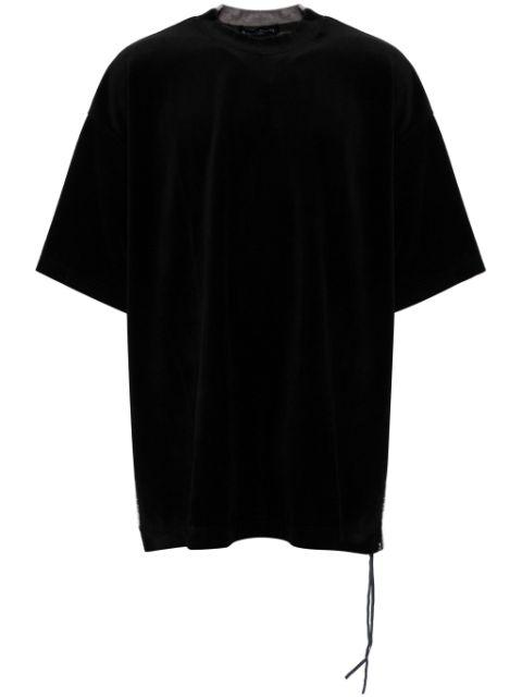 logo print short sleeves T-shirt by MASTERMIND