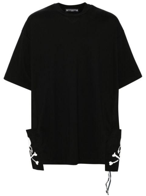 logo print short sleeves T-shirt by MASTERMIND