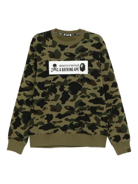 logo-print sweatshirt by MASTERMIND