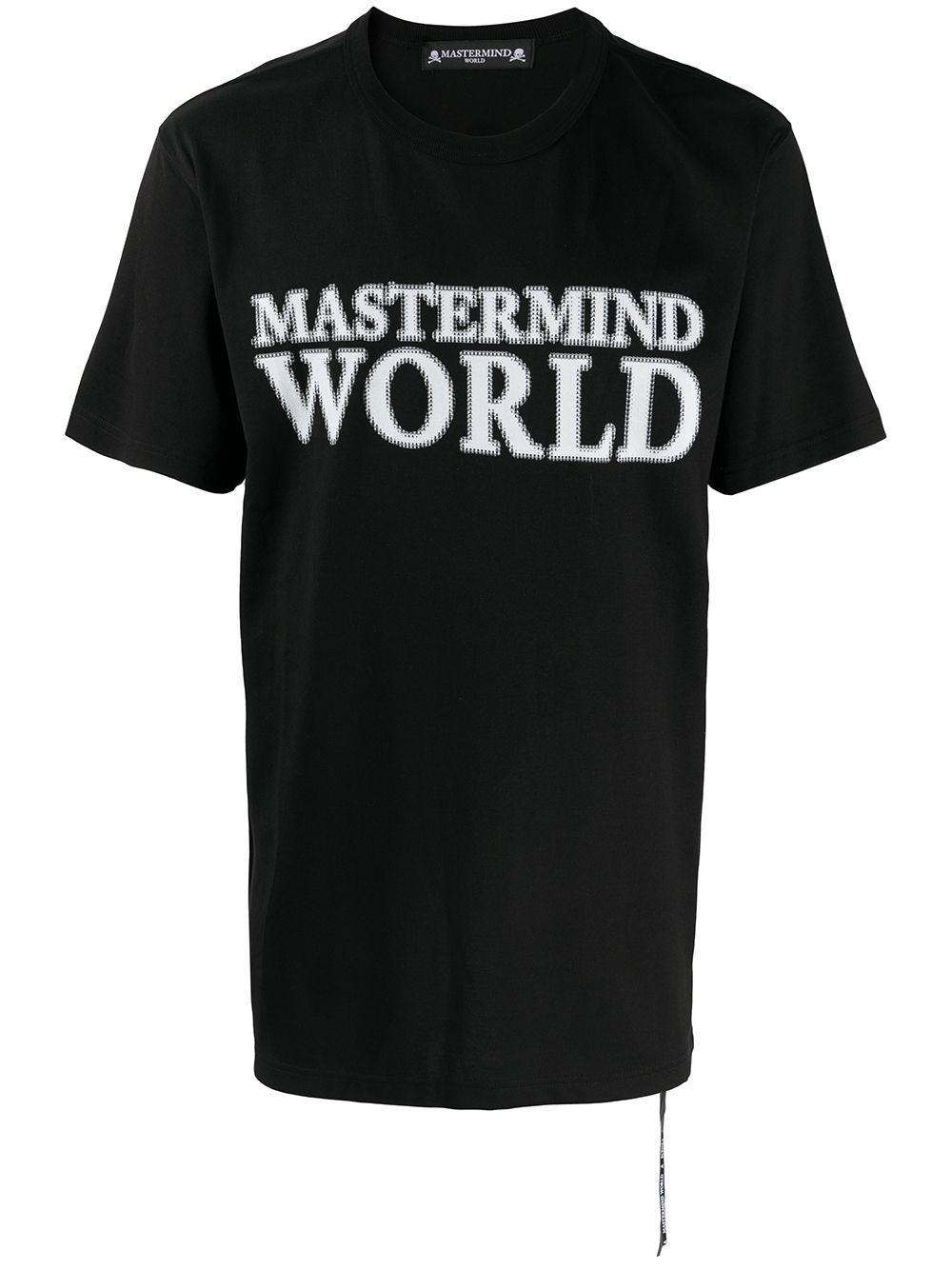 logo print t-shirt by MASTERMIND