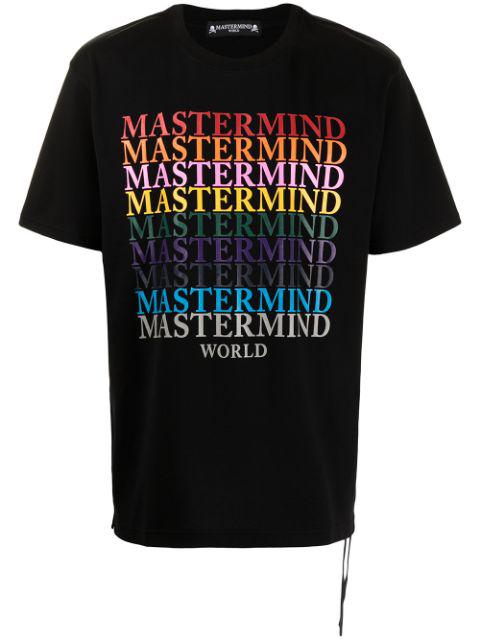 multi-logo print T-shirt by MASTERMIND