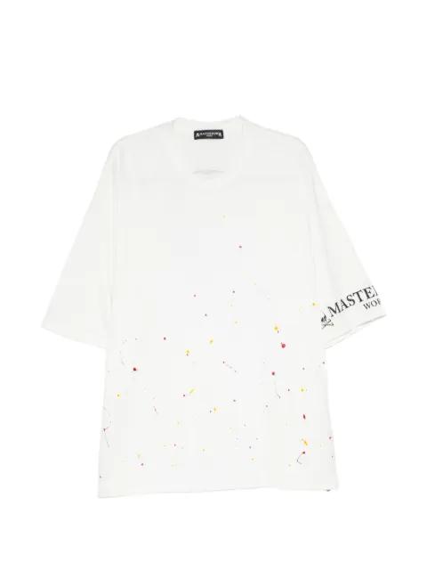 paint-splash T-shirt by MASTERMIND