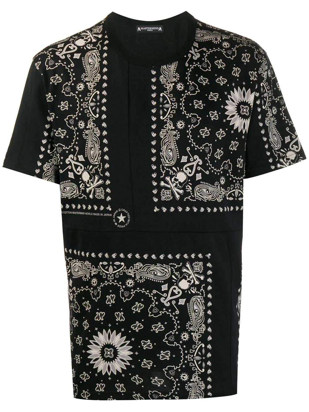 paisley print T-shirt by MASTERMIND