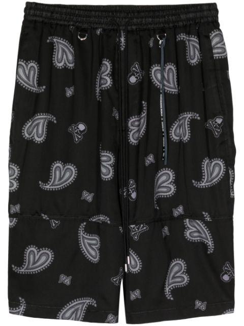 paisley-print bermuda shorts by MASTERMIND