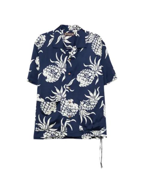 pineapple-pattern shirt by MASTERMIND