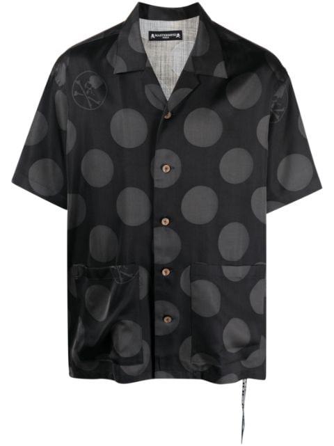 polka-dot silk shirt by MASTERMIND