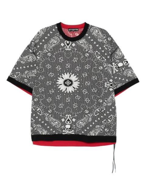 reversible short-sleeve T-shirt by MASTERMIND