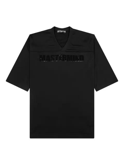sequin-embellished skull T-shirt by MASTERMIND