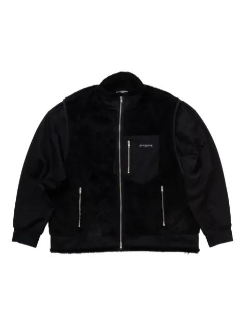 sherpa skull layered jacket by MASTERMIND