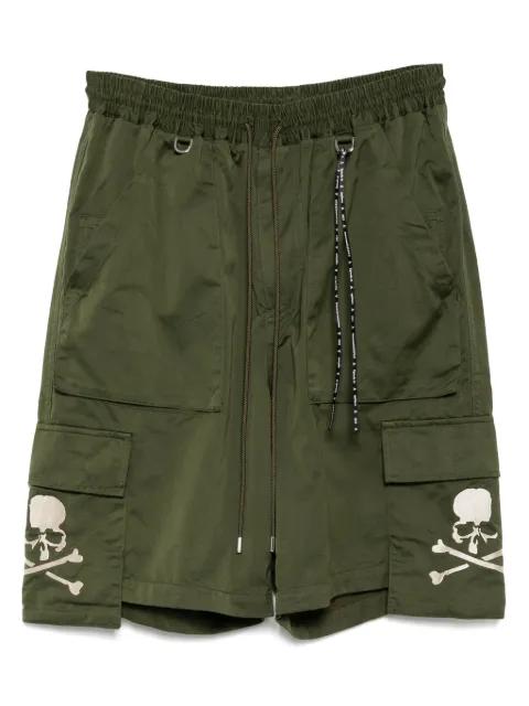 skull cargo shorts by MASTERMIND