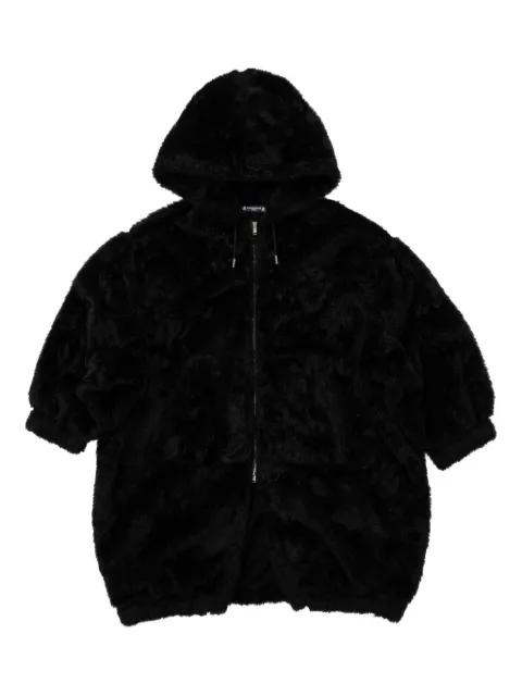 skull-embellished zip-up hoodie by MASTERMIND