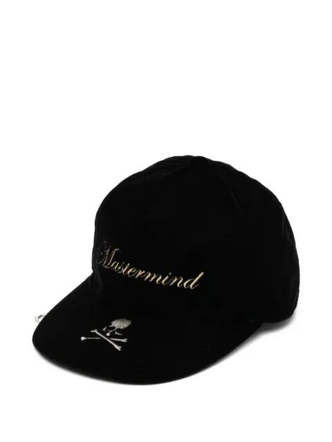 skull-embroidered cap by MASTERMIND