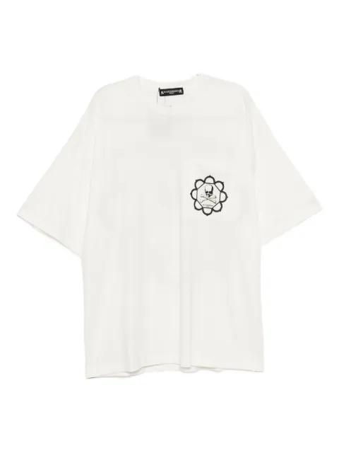 skull graphic pocket t-shirt by MASTERMIND