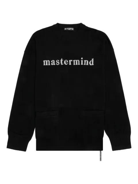 skull intarsia-knit sweater by MASTERMIND