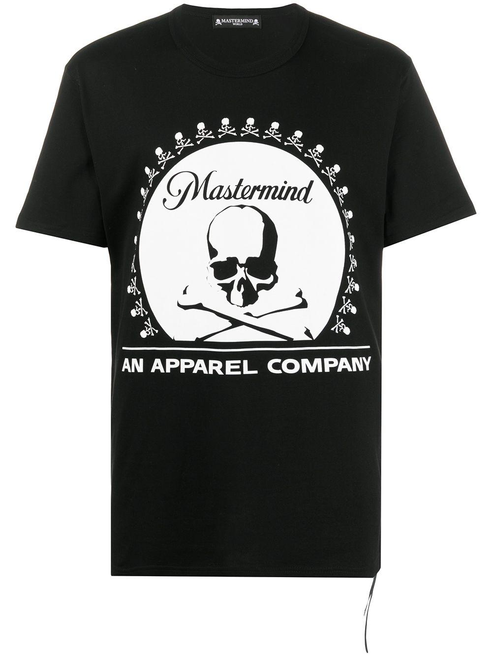 skull logo-print T-shirt by MASTERMIND