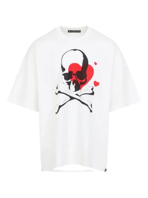 skull-print T-shirt by MASTERMIND