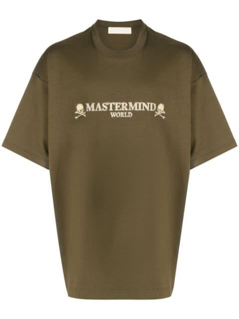 skull-print cotton T-shirt by MASTERMIND