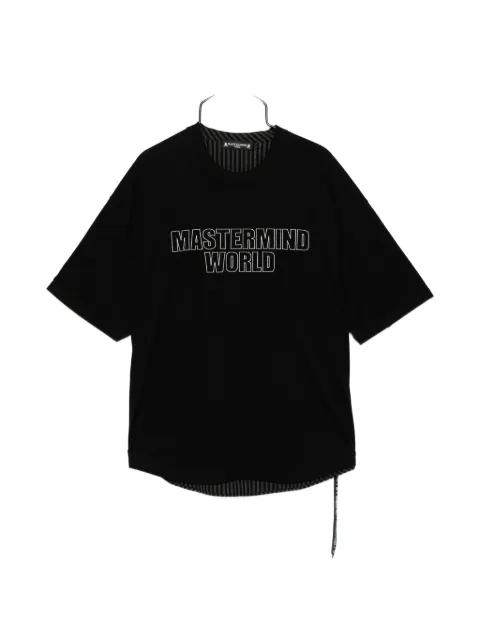 striped T-shirt by MASTERMIND