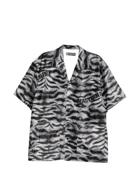 tiger-print shirt by MASTERMIND
