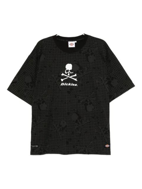 x Dickies logo-print T-shirt by MASTERMIND