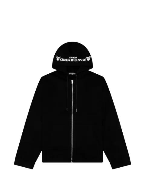 zip boxy hoodie by MASTERMIND