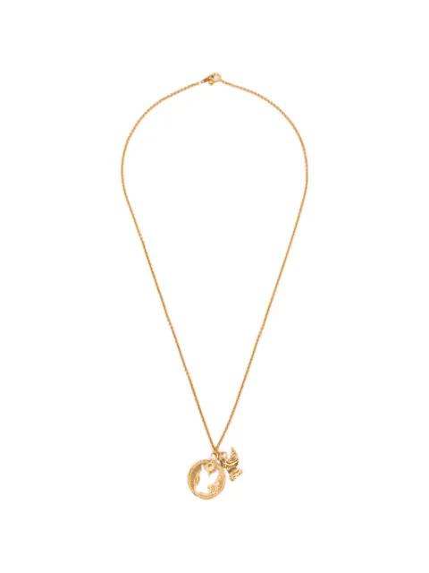 Angel Hole Coin necklace by MASU
