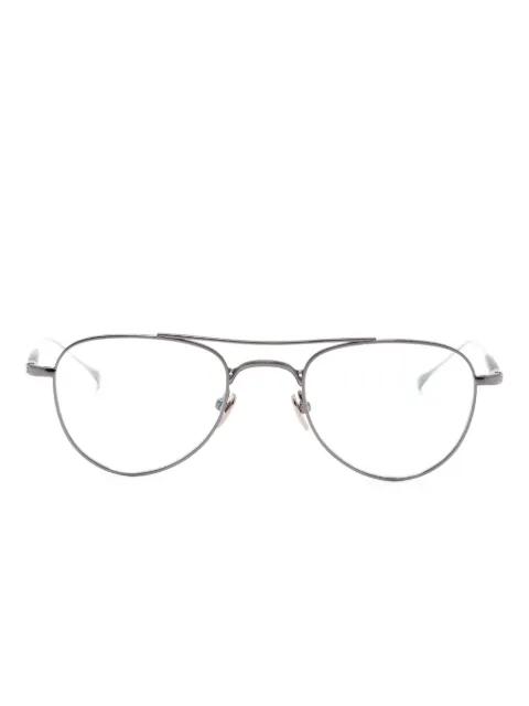 GMS-129T pilot-frame glasses by MASUNAGA