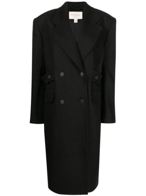 Boxy cotton coat by MATERIEL