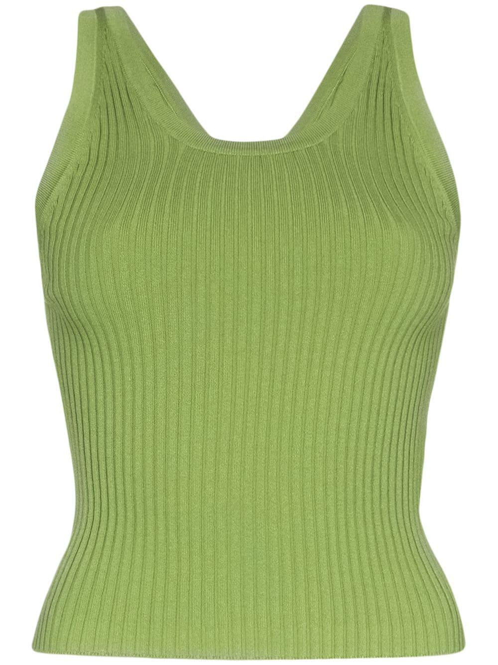 ribbed-knit tank top by MATERIEL