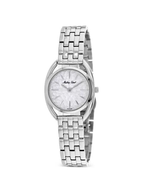 Saphira hammered-effect-dial 28mm watch by MATHEY TISSOT