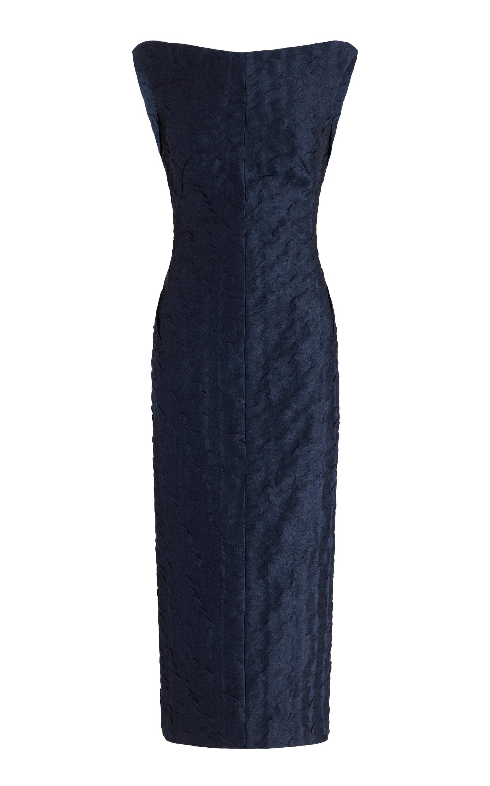Maticevski Fervor Linen-Silk Blend Midi Dress - Moda Operandi by MATICEVSKI