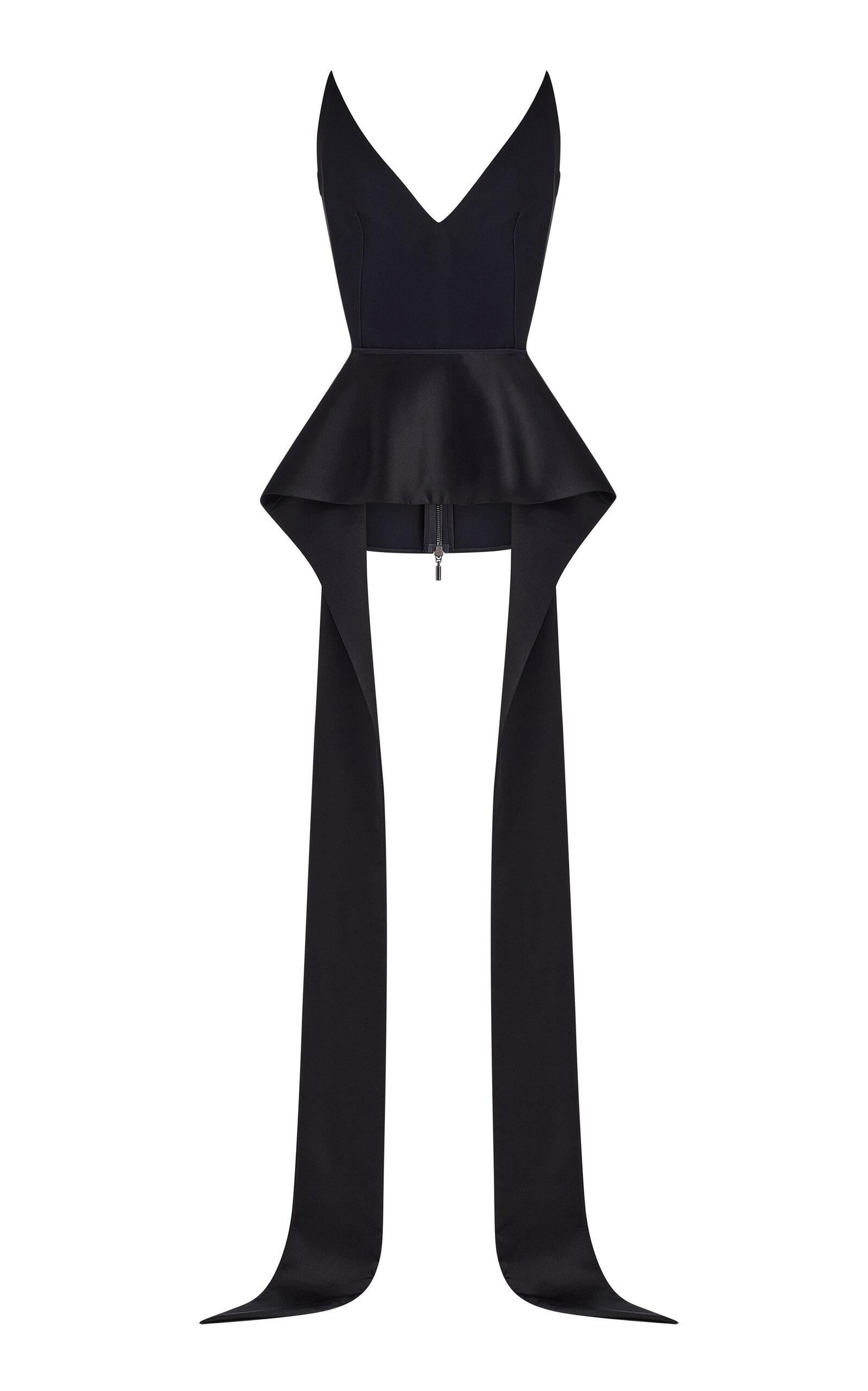 Maticevski Frame Strapless Peplum Top - Moda Operandi by MATICEVSKI
