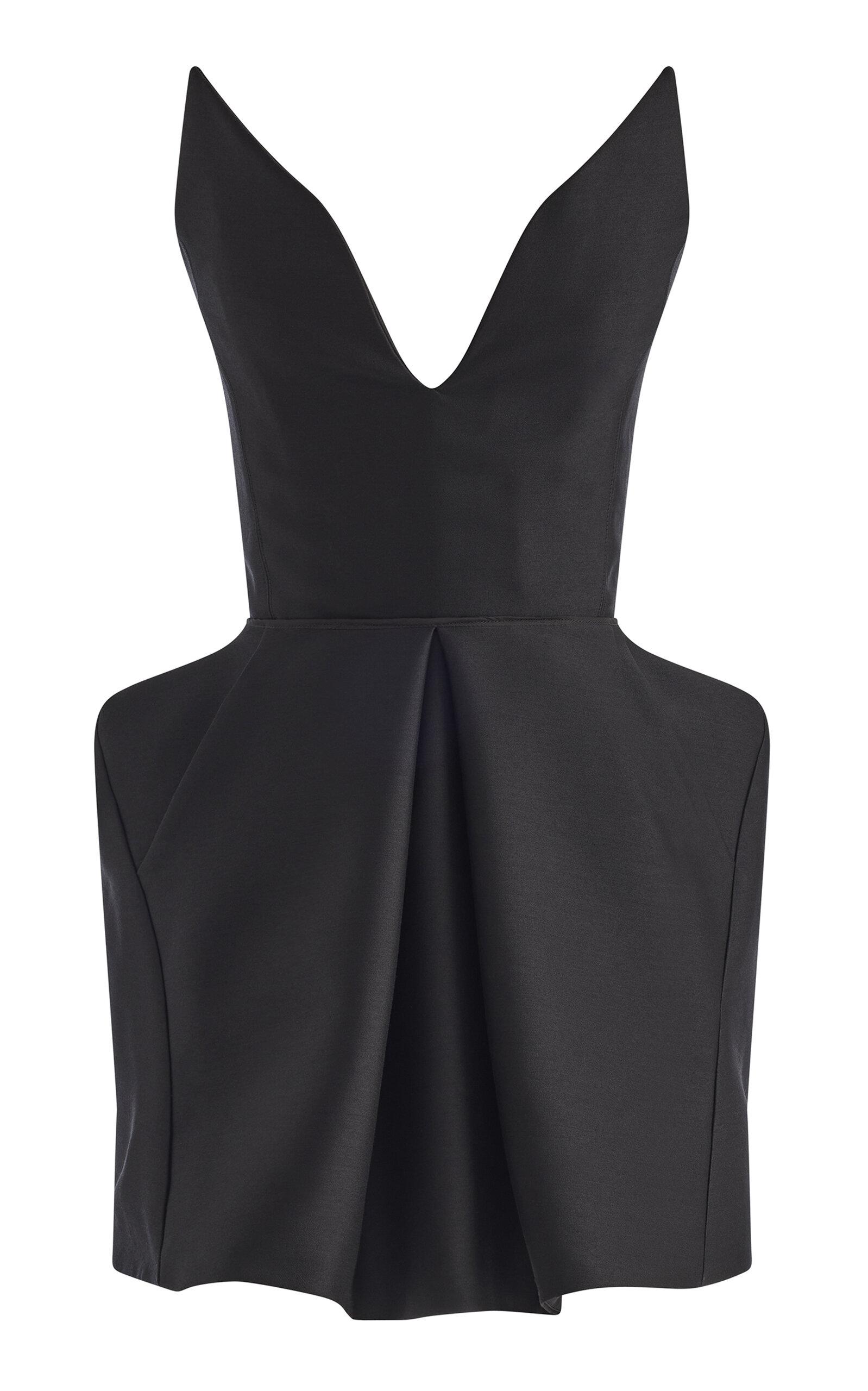 Maticevski Le Petite Wool-Silk Mini Dress - Moda Operandi by MATICEVSKI