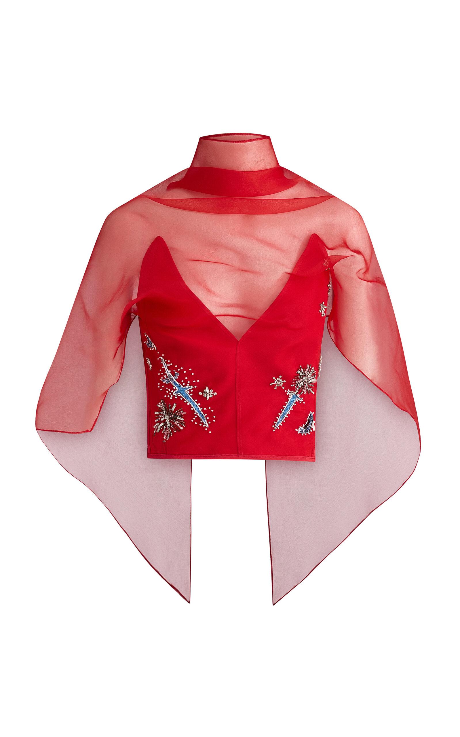 Maticevski Rebel Cause Bead-Embroidered Top - Moda Operandi by MATICEVSKI