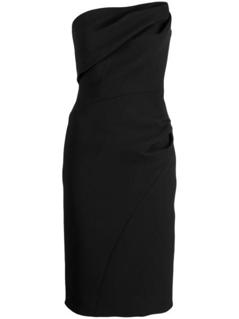 bandeau pencil dress by MATICEVSKI
