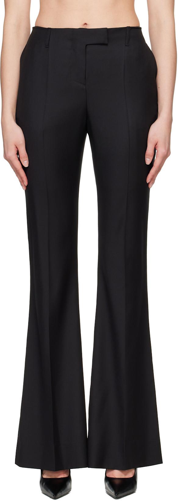 Black Madame H. Trousers by MATIERES FECALES